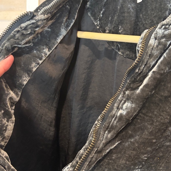 Free People velour bomber jacket - Picture 8 of 9